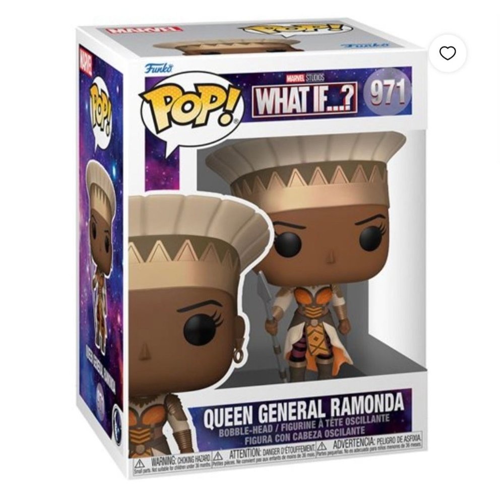 New Pop Marvel What If? General Ramonda Vinyl Figure
